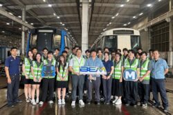 BEM ต้อนรับคณะวิศวกรรมศาสตร์จากศรีปทุมและมหิดล เยี่ยมศูนย์ซ่อมบำรุงรถไฟฟ้า