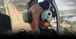 รอง ผบ.มทบ.42 บินสำรวจหาดใหญ่ หาเส้นทางลำเลียงส่งอาหาร-ยา ให้พื้นที่ที่ถนนถูกตัดขาด