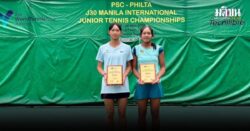 ปวีณอร ควงเด็กฮ่องกงคว้าแชมป์หญิงคู่ ศึกเยาวชน เจ30 ที่ฟิลิปปินส์