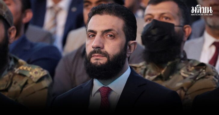 FILE PHOTO: Syria’s interim President Ahmed al-Sharaa attends the “Aleppo, Key to Victory” celebration in Aleppo