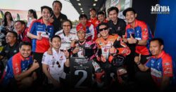 3 ดาวรุ่งฮอนด้าบิดสนั่นบุรีรัมย์! พาเหรดขึ้นโพเดียม BRIC Superbike 2025 สนามที่ 4 เรซแรก