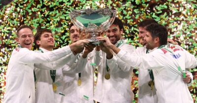 อิตาลีเชือดสเปน 2-0 คู่ คว้าแชมป์เดวิสคัพ 3 ปีติดได้สำเร็จ