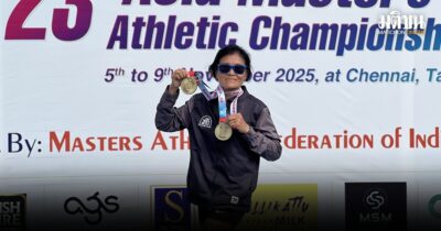 สายเนตร พังสถิติเอเชียขว้างจักรกรีฑาผู้อายุแห่งเอเชียที่อินเดีย