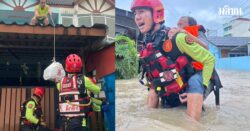 มูลนิธิป่อเต็กตึ๊ง นำทีมลุยช่วย น้ำท่วมหาดใหญ่ แจกอาหาร-ยา-เสื้อชูชีพ