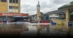 ‘ท่าน้ำนนท์’ ท่วมแล้ว เร่งเสริมแนวกระสอบทราย-เฝ้าระวัง 24 ชม.