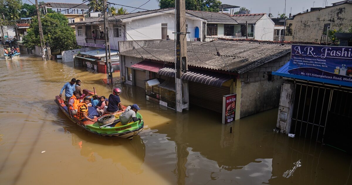 ศรีลังกาอ่วม! เหยื่อน้ำท่วม-ดินถล่มพุ่ง 193 วอนนานาชาติช่วยเหลือ