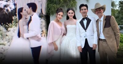 บ่าวสาวป้ายแดง! ใหม่ ดาวิกา-เต๋อ ฉันทวิชช์ จูงมือเข้าพิธีวิวาห์หวานแล้ว ที่เขาใหญ่