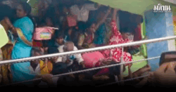 อินเดีย เหยียบกันตาย ในงานบุญวัดดัง ดับ 9 เจ็บอื้อ (คลิป)