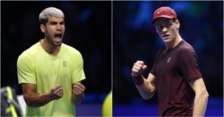 ตามคาด! อัลคาราซเข้าชิงซินเนอร์ ศึกเอทีพี ไฟนัลส์