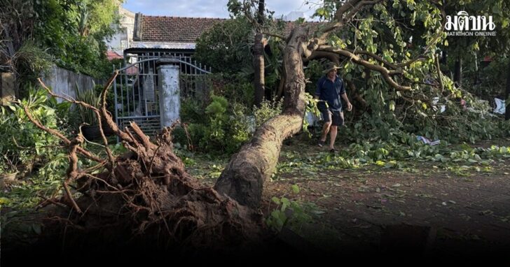 Vietnam-Typhoon Extreme Weather