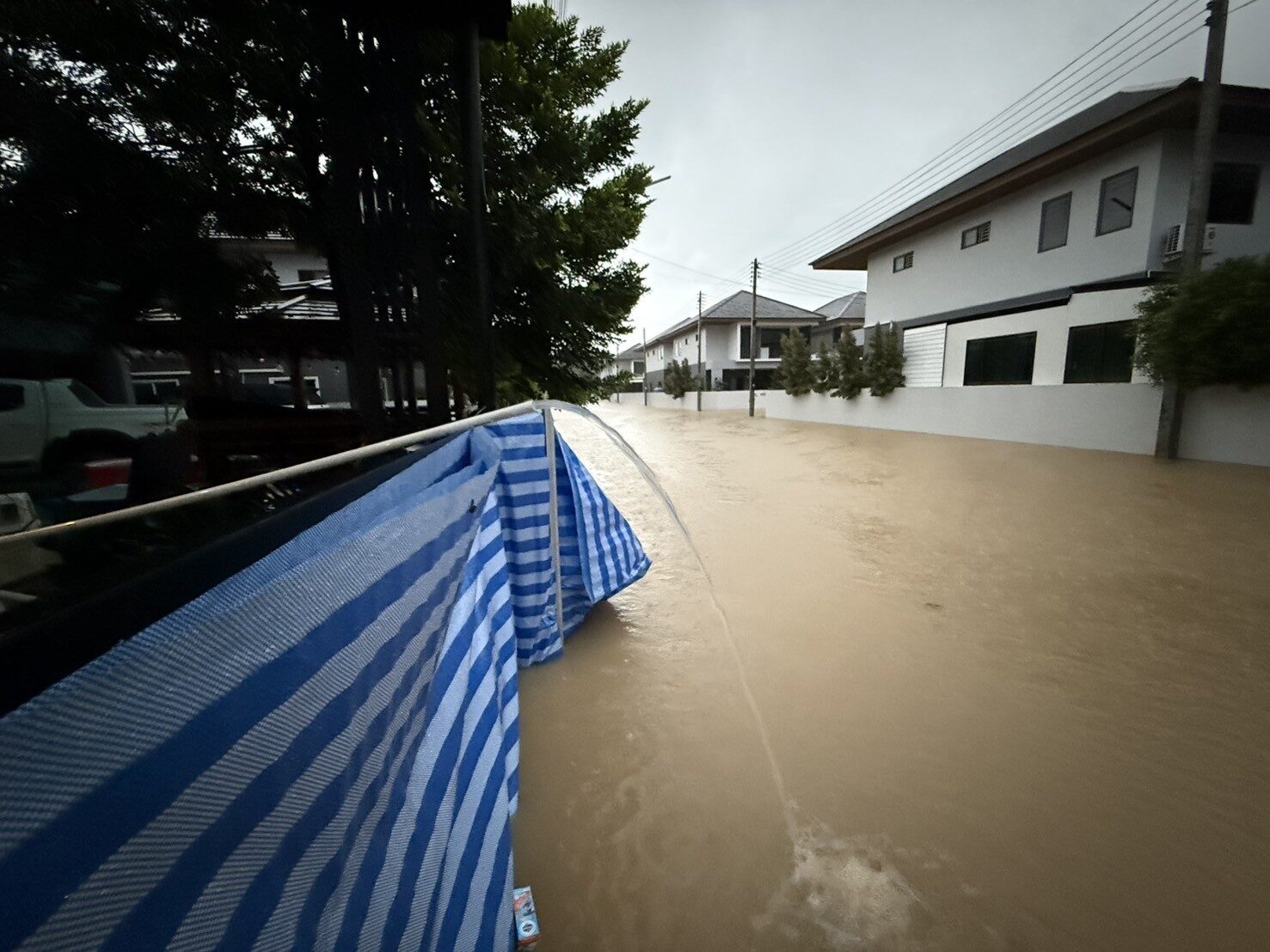 บ้านเดียวรอดน้ำท่วมหาดใหญ่ 
