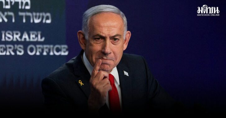 FILE PHOTO: Israeli Prime Minister Netanyahu attends a press conference, in Jerusalem