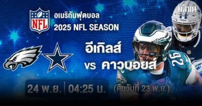 AIS PLAY ยิงสดดาร์บี้แมตช์เอ็นเอฟซี ตะวันออก ดัลลาสเปิดบ้านรับมืออีเกิลส์