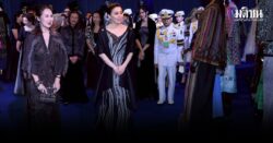 พระราชินี พระราชทานฉลองพระองค์ชุดไทย จัดแสดงนิทรรศการ พร้อมทอดพระเนตรแฟชั่นโชว์ 45 ปี พิจิตรา