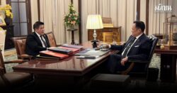 อนุทิน คุยส่วนตัว ธรรมนัส ในห้องทำงาน บนตึกไทยคู่ฟ้า หลังส่ง ชวรัตน์ ขึ้นรถกลับ