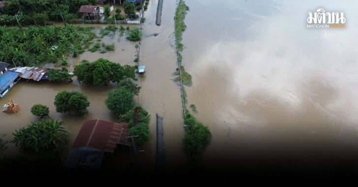 พนังกั้นน้ำแตก-บางหลวง-ชัยนาท