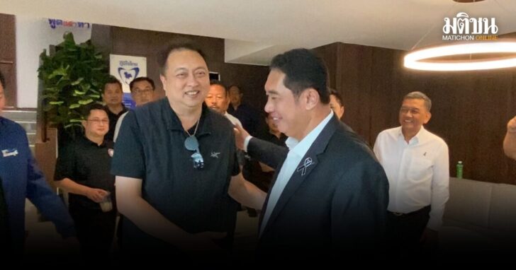 แกนนำพรรคสยบลือ ‘สนธยา-สุชาติ’ ถกเครียด ยัน 10 ชลบุรี ลงตัวก่อนแถลงเปิดตัวภท.