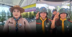 ครู ร.ร.วัดเขมาฯ พาลูกเสือกองร้อยพิเศษ ร่วมเป็นจิตอาสา ถวายพระราชกุศลแด่ ‘พระพันปีหลวง’