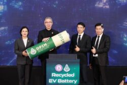 กพร. เปิดตัวต้นแบบแบตฯ EV รีไซเคิล ดันเศรษฐกิจหมุนเวียนไทย