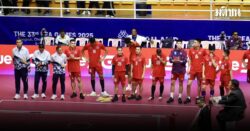 สุดช็อก! ตะกร้อทีมชุดชายของไทยดีกรีแชมป์ 19 สมัย พ่าย มาเลเซีย ชวดเหรียญทอง