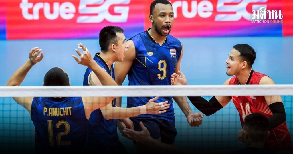 วอลเลย์บอลหนุ่มไทยสุดเจ๋ง เฉือนแชมป์เก่า อินโดฯ ผงาดครองแชมป์ซีเกมส์สมัยที่ 9