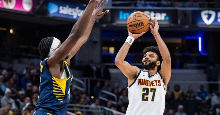 NBA: Denver Nuggets at Indiana Pacers