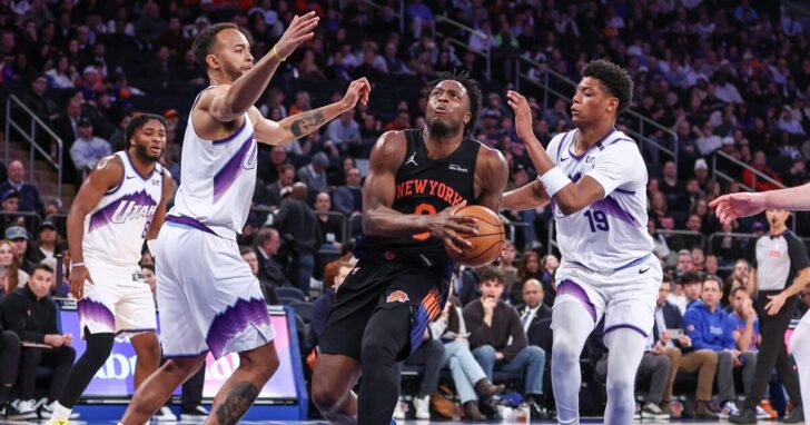 NBA: Utah Jazz at New York Knicks