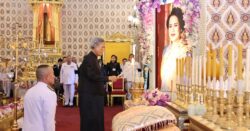 ‘กรมสมเด็จพระเทพฯ’ ทรงบำเพ็ญพระราชกุศลถวายพระบรมศพ ‘พระพันปีหลวง’