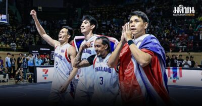 บาส 3×3 หนุ่มไทย อัดสิงคโปร์ คว้าแชมป์ซีเกมส์ สมัย 2 ส่วนทีมหญิงได้เงิน