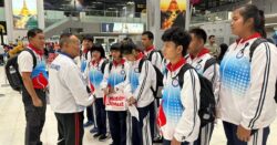 นักกีฬาเยาวชนคนพิการทางสมองเดินทางร่วมศึกเอเชียนยูธพาราเกมส์