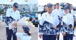 ในหลวง พระราชทานช่อดอกไม้แสดงความยินดี ‘พระราชินี’ คว้าเหรียญทองซีเกมส์