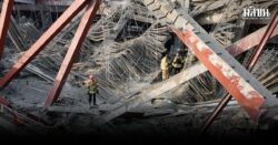 สลด! ห้องสมุดเกาหลีใต้ ทรุดถล่มระหว่างก่อสร้าง ดับคนงาน 1 เร่งค้นหาติดใต้ซาก 3