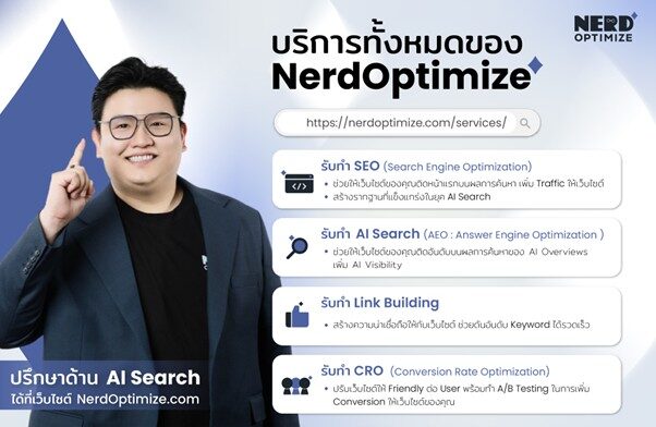 NerdOptimize เอเจนซี่ AI Search