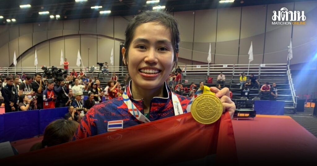 สุธาสินี เฉือนอรวรรณ 4-3 กวาดคนเดียว 3 ทอง เทเบิลเทนนิสซีเกมส์