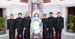 ไอ.ซี.ซี. น้อมถวายพวงมาลารำลึกในพระมหากรุณาธิคุณ สมเด็จพระพันปีหลวง