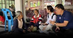 ทภ.2 อำนวยความสะดวกสื่อต่างชาติ ลงพื้นที่ทำข่าวความเป็นอยู่ประชาชนที่ศูนย์อพยพ บุรีรัมย์ ศูนย์อพยพ