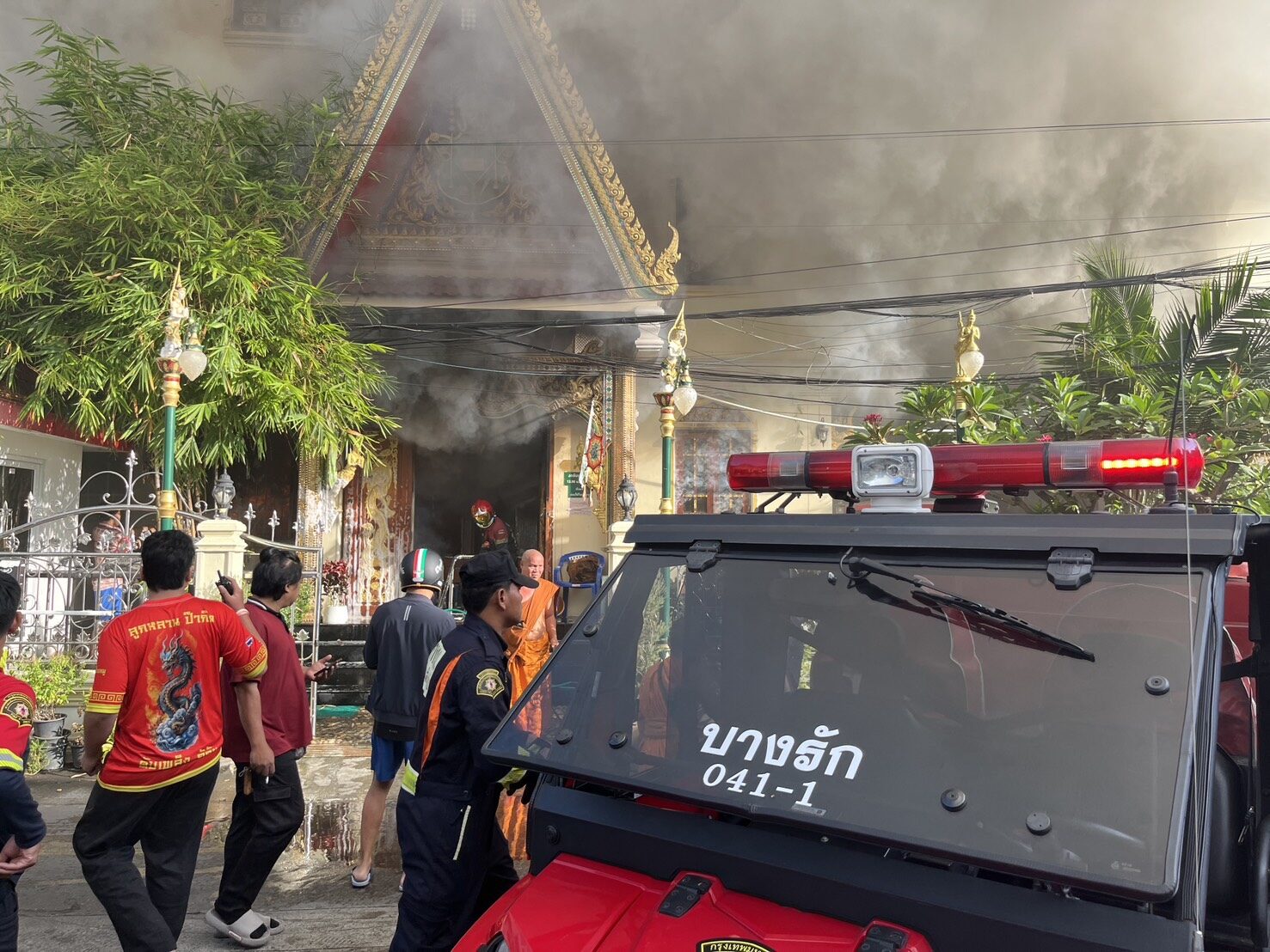 ไฟไหม้กุฏิพระวัดดัง