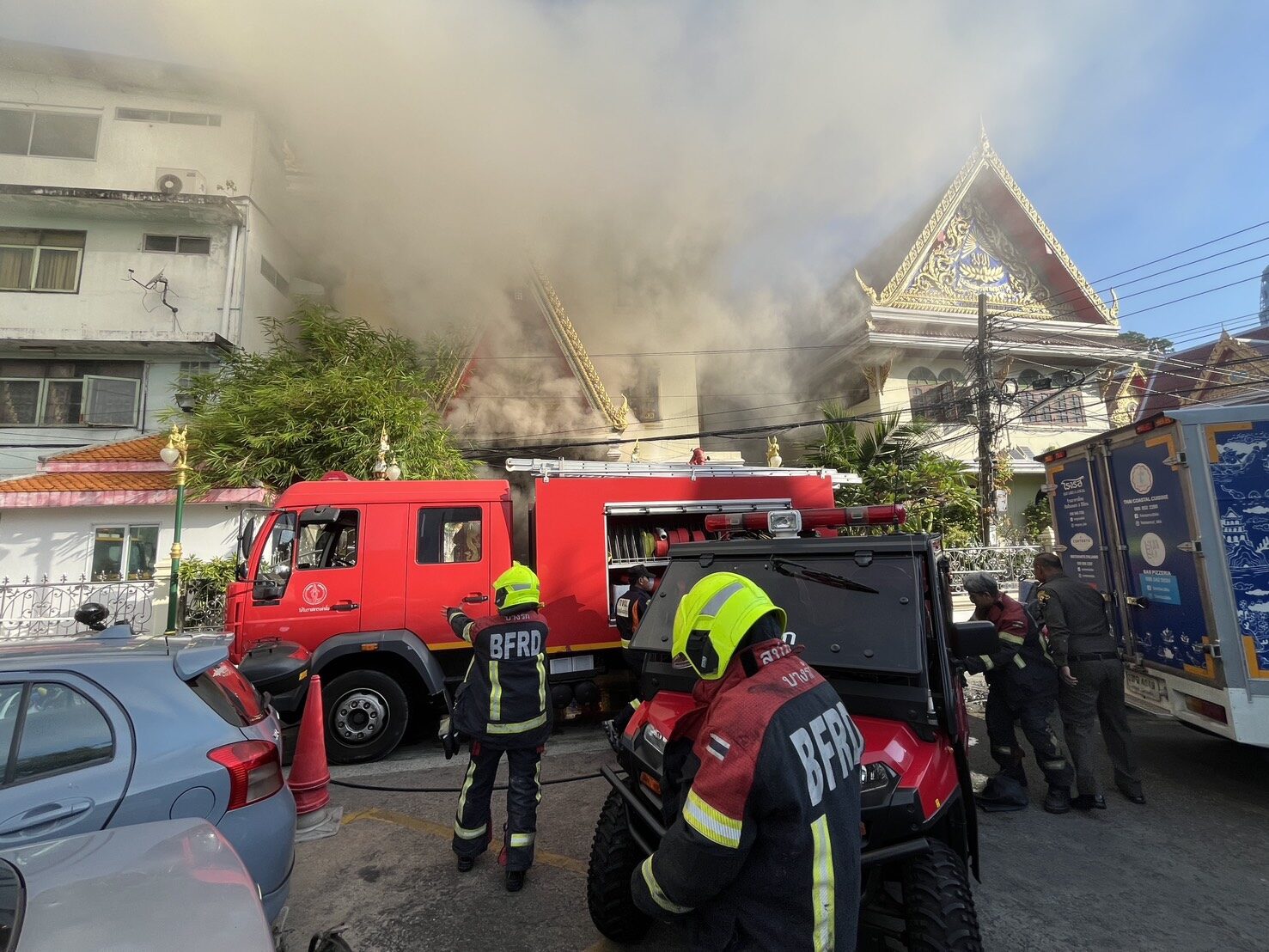 ไฟไหม้กุฏิพระวัดดัง