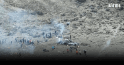 สลด! เฮลิคอปเตอร์ ตกบนยอดเขาสูงคิลิมันจาโร ดับผู้โดยสาร 5 ศพ (คลิป)