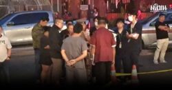 เดือดปมพระเก๊ การ์ดบาร์โฮสคว้าปืนไล่ยิง ถูกแทงสวนดับหน้าร้านเหล้า