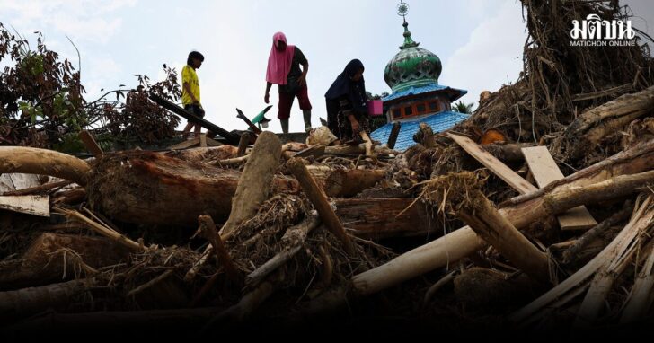 Aftermath of deadly flash flood in Batang Toru, South Tapanuli