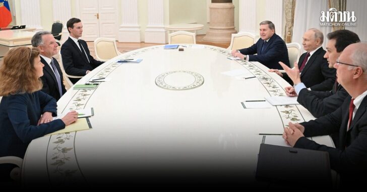 Russian President Putin meets U.S. special representative Witkoff in Moscow
