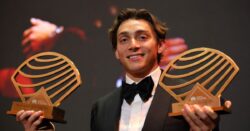 ดูแพลนติสคว้ารางวัลนักกรีฑาชายยอดเยี่ยมประจำปีนี้