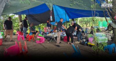 วงแตก! ตร.บุกทลายบ่อนวิ่งกลางสวนปาล์ม เมืองสุราษฎร์ฯ รวบ 43 นักพนัน