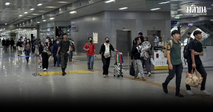 .โดยสารรถไฟช่วงปีใหม่ 9.9 หมื่นคน เพิ่มขบวนรองรับ.