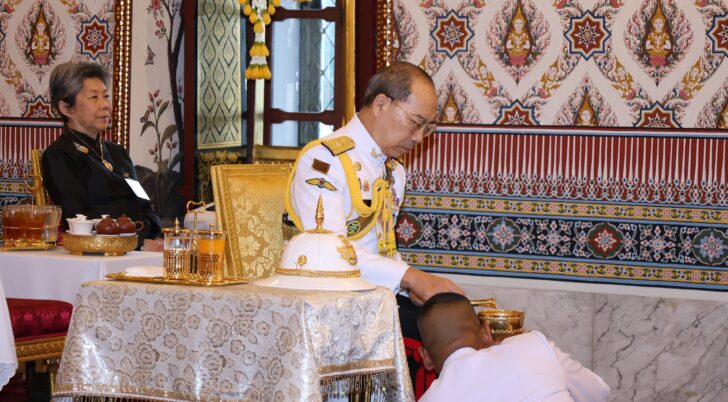 พระวรวงศ์เธอ พระองค์เจ้าเฉลิมศึกยุคล ทรงบำเพ็ญพระราชกุศล ถวายพระบรมศพ ‘พระพันปีหลวง’