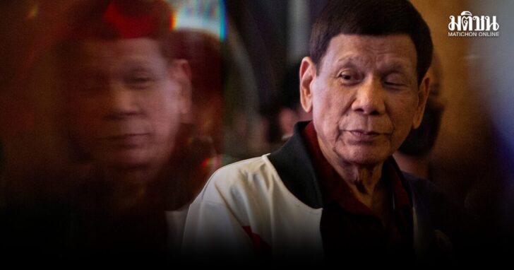FILE PHOTO: Former Philippine president Rodrigo Duterte attends PDP-Laban proclamation rally