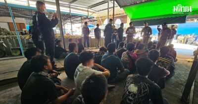 ตร.ลงตรวจ ตลาดดังเมืองพัทยา จับแรงงานต่างด้าว โอเวอร์สเตย์-ลอบเข้าเมือง 4 ราย
