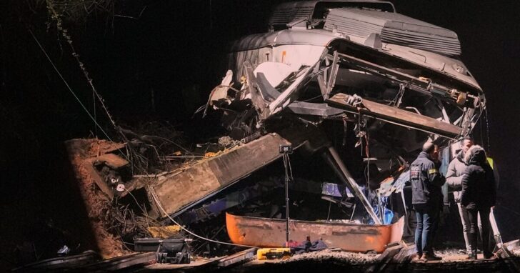 APTOPIX Spain Train Crash