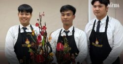 เด็กมทร.กรุงเทพ เจ๋ง คว้ารางวัล การแข่งขันจัดดอกไม้